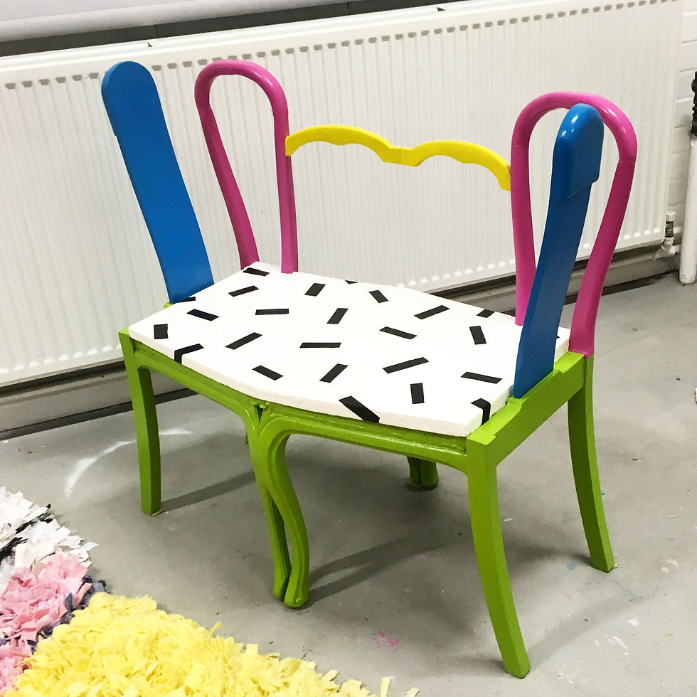 Postmodernist Bench