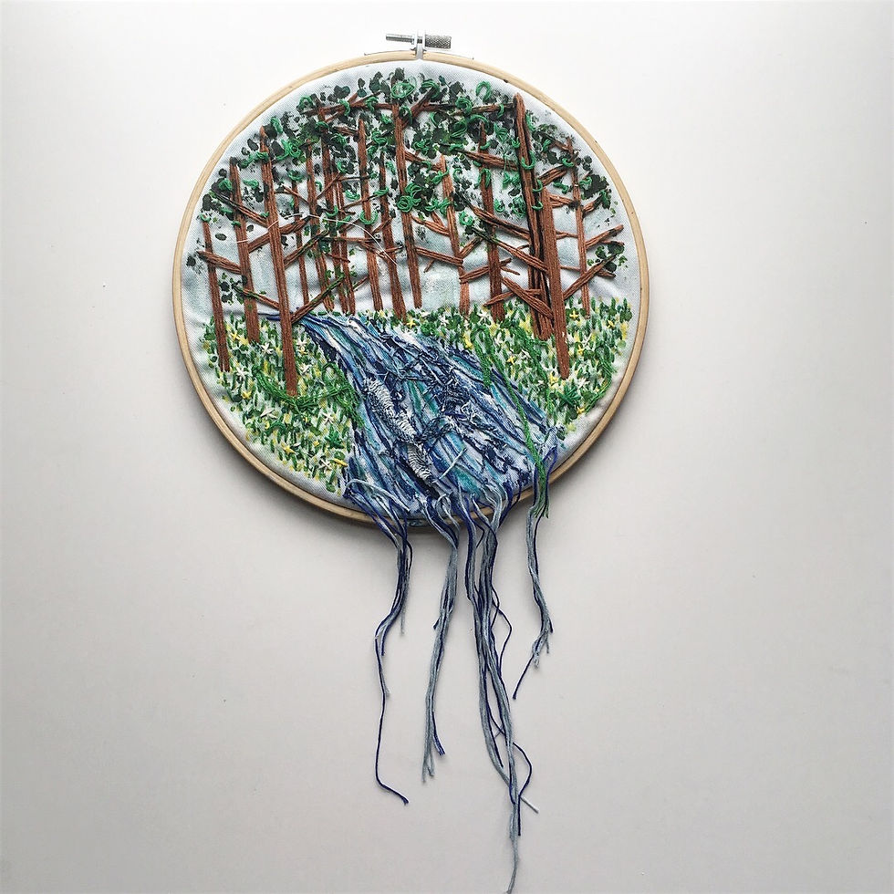 Forest Embroidery