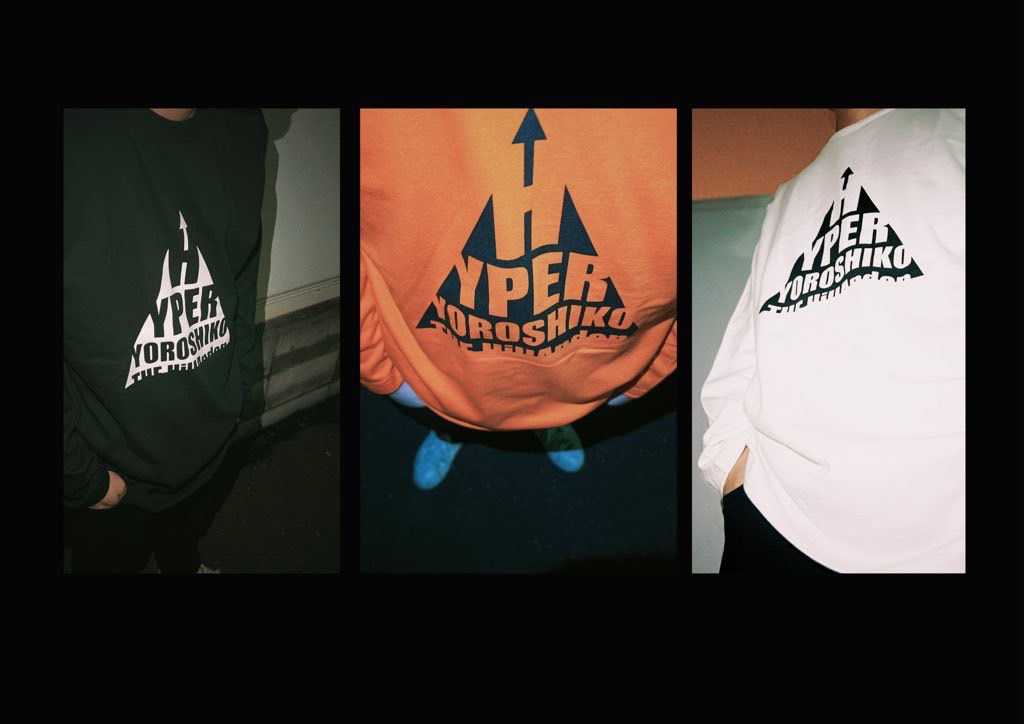 "HYPERYOROSHIKO" Long Tee