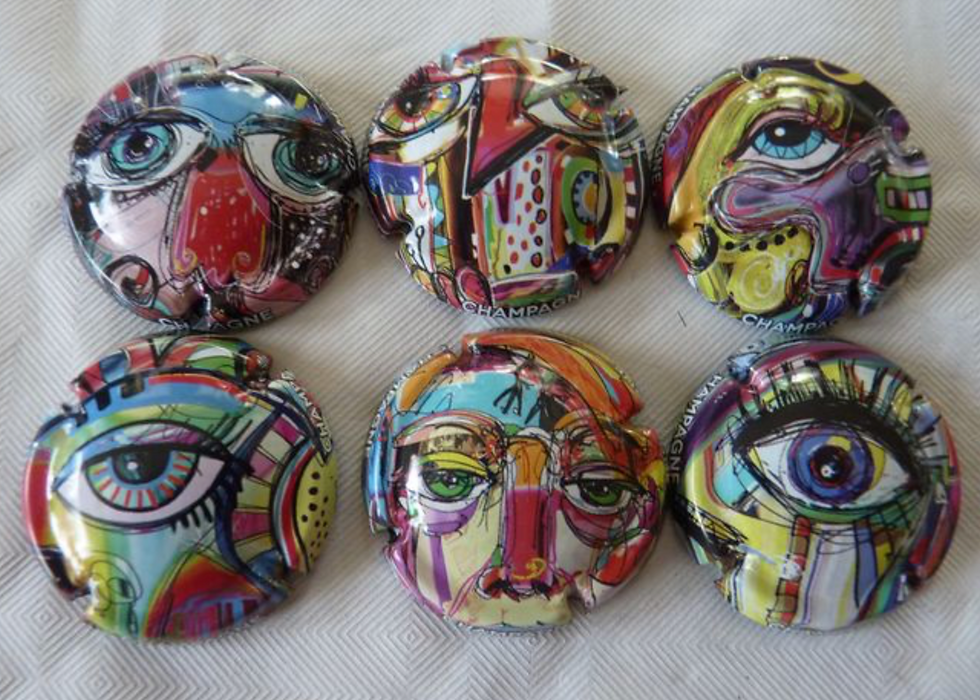 Thumbnail: #47 200 Collectable Champagne Capsules of Big Brands and 12 Complete Series