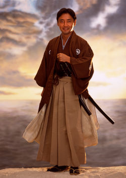 後藤田正純さん、和服ベスト1