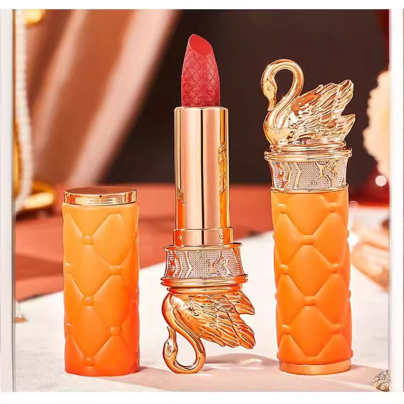 Swan Velvet Matte Lipstick Waterproof Red Matte