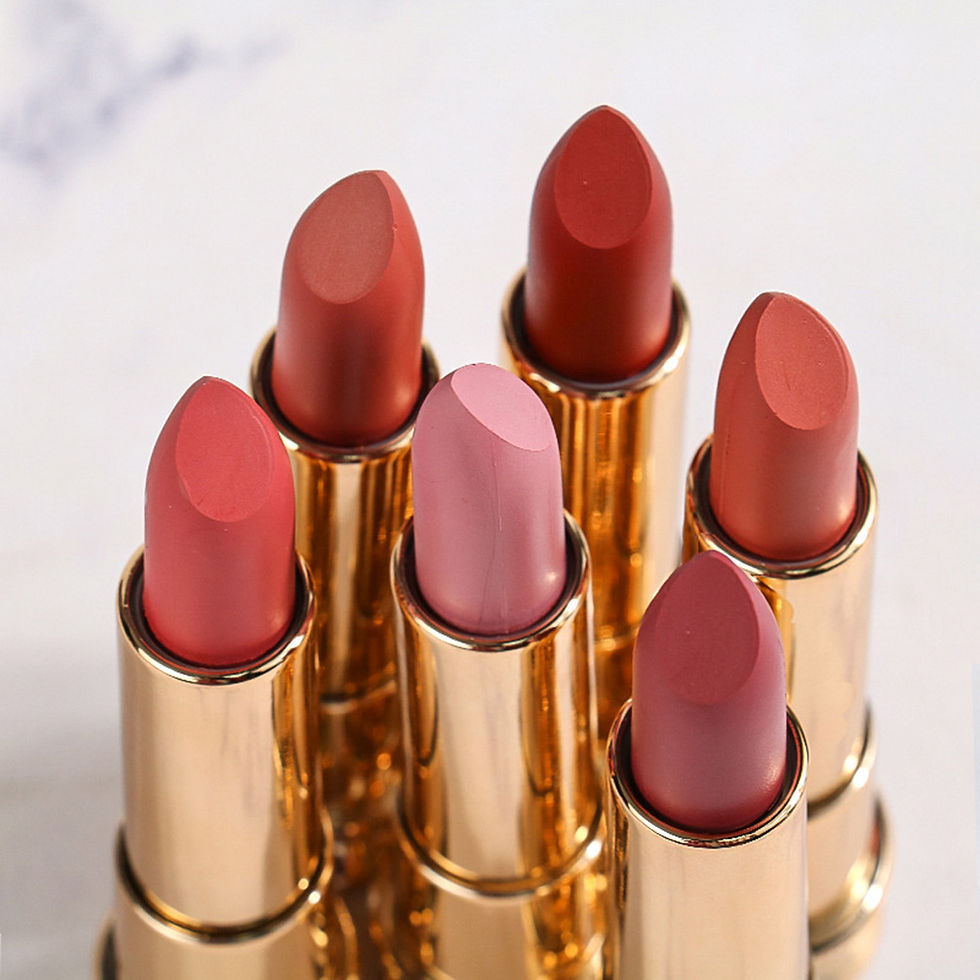 Thumbnail: Lipstick Waterproof Matte - Black Golden Series 