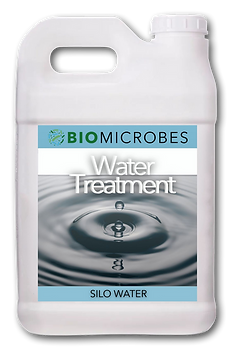 Biomicrobes Water Treatment microbial formulation container for silo and irrigation water improving system hygiene and biofilm management