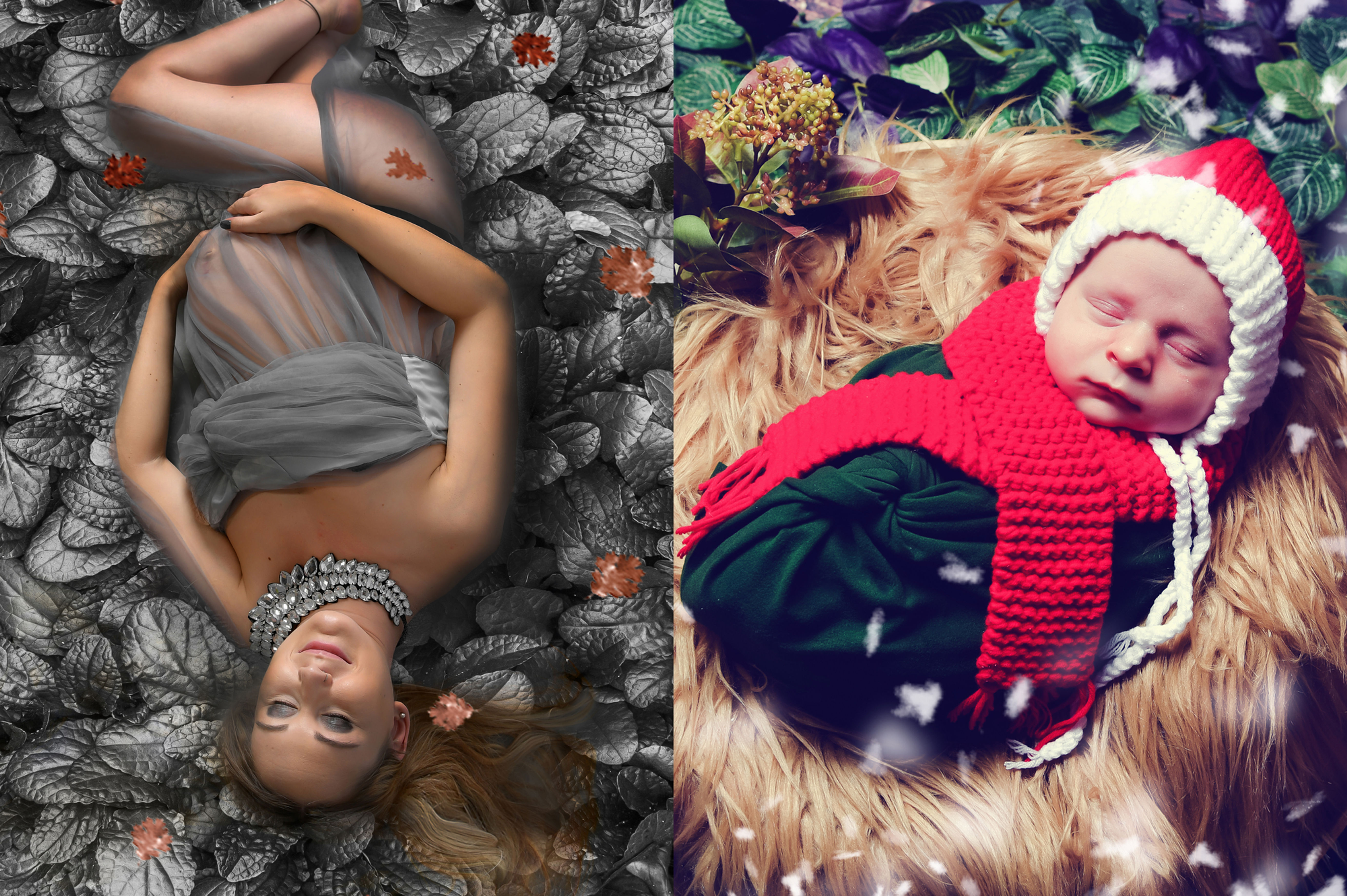 Séance Maternité + bébé 30 photos