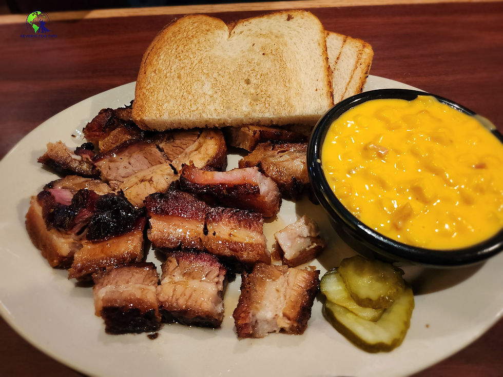 The best BBQ in our lives, from Smokehouse BBQ in Kansas City