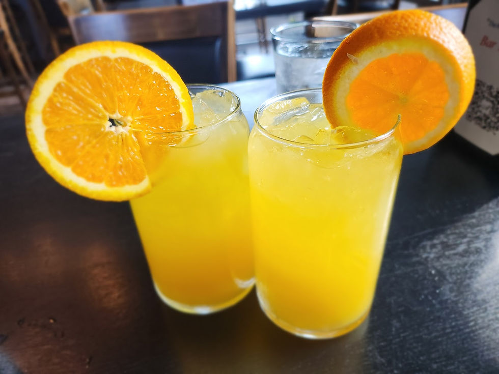 Orange Crush at Attman's Deli