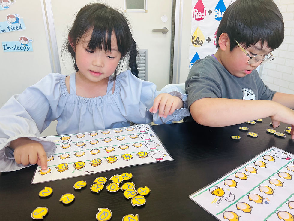 1年生さんが入って1か月。少しずつ広がる"英語がある毎日"
