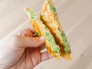 Cheesy Egg Waffles: Easy High-Protein Snack (Meal Prep Friendly)