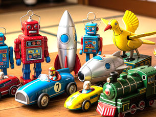 タイムスリップ!昭和レトロな希少ブリキおもちゃの奥深い世界