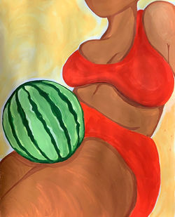 “Lady With a Watermelon”