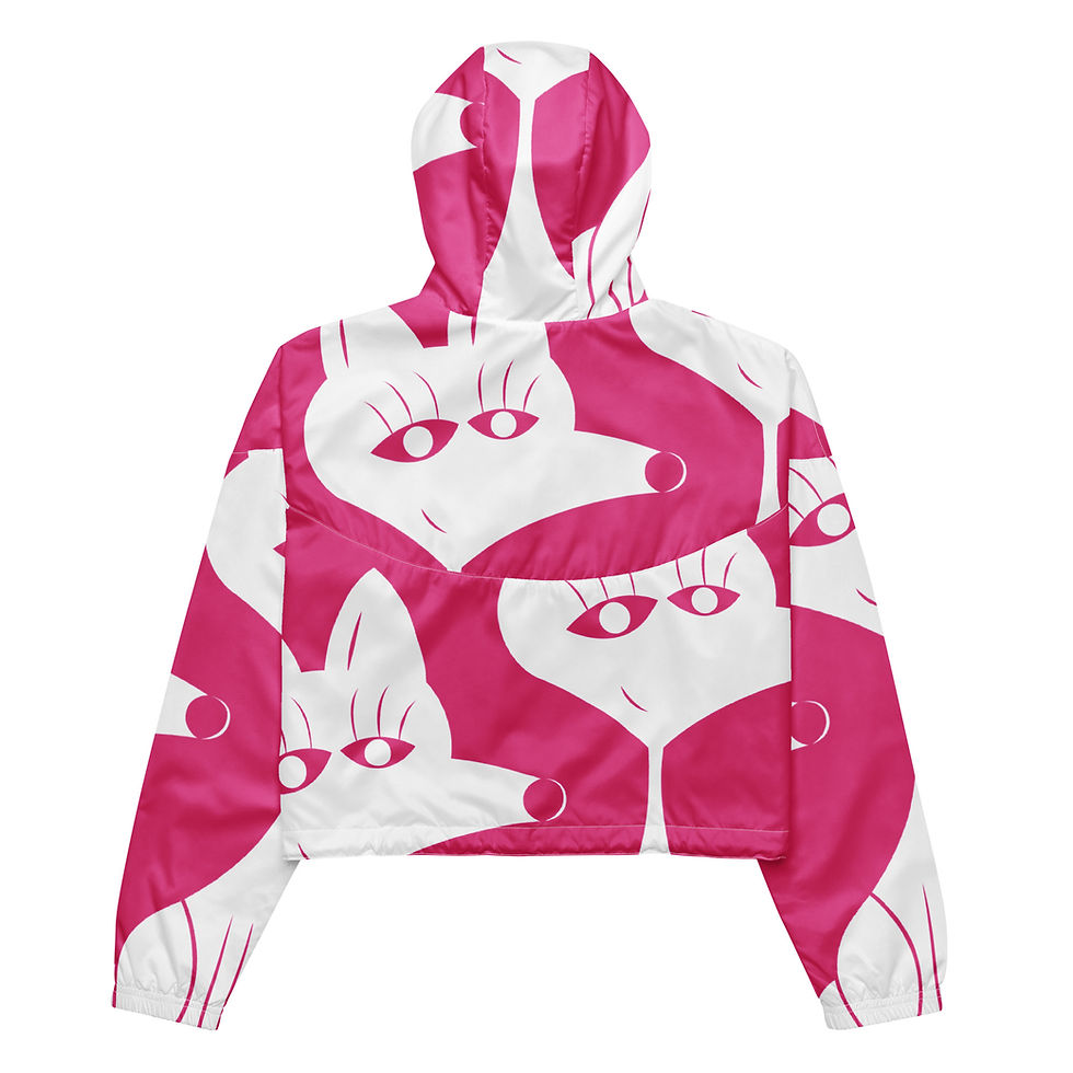 Miniaturbild: FOX by Kalie - Women’s cropped windbreaker