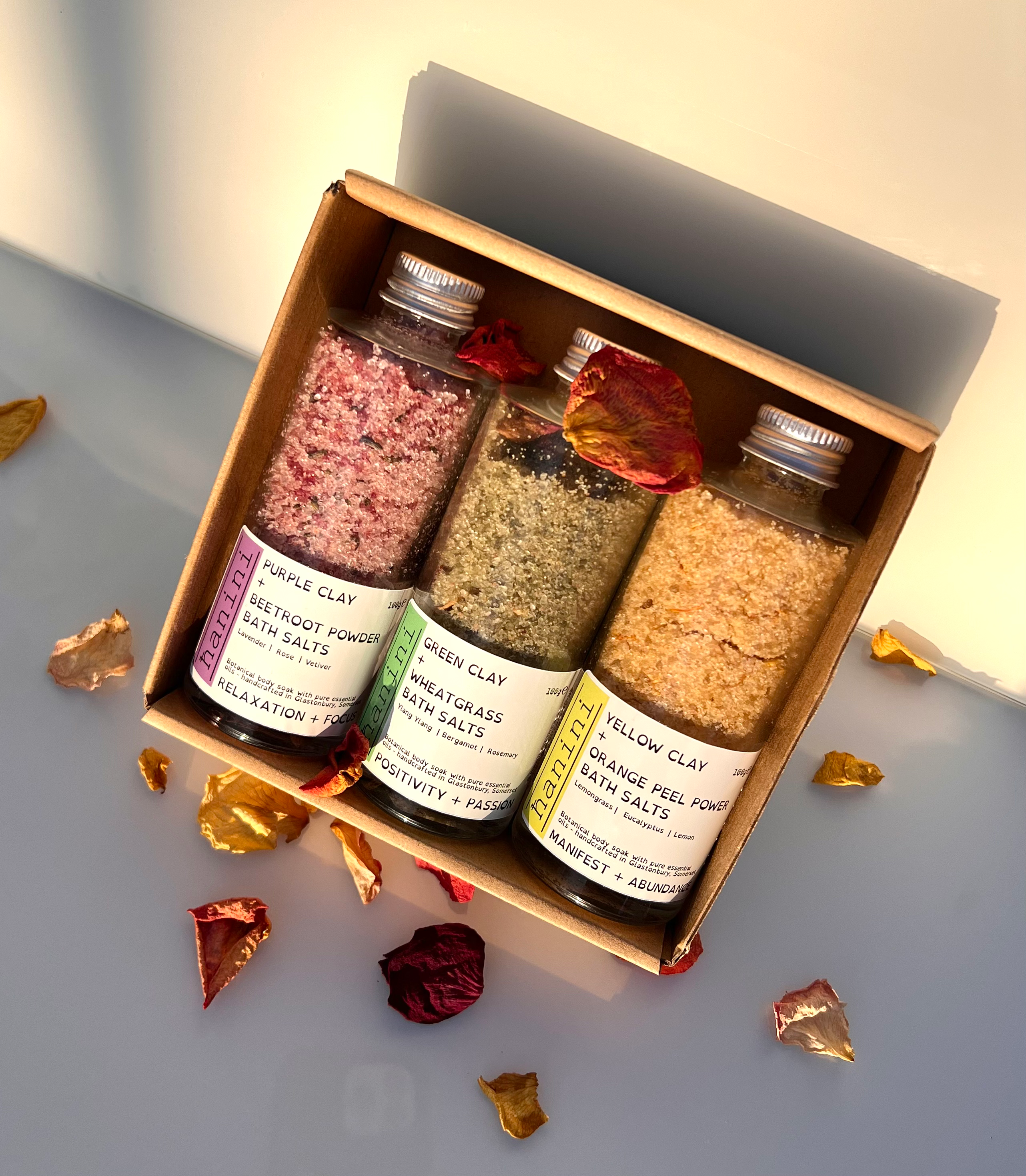 BOTANICAL BATH SALTS SET
