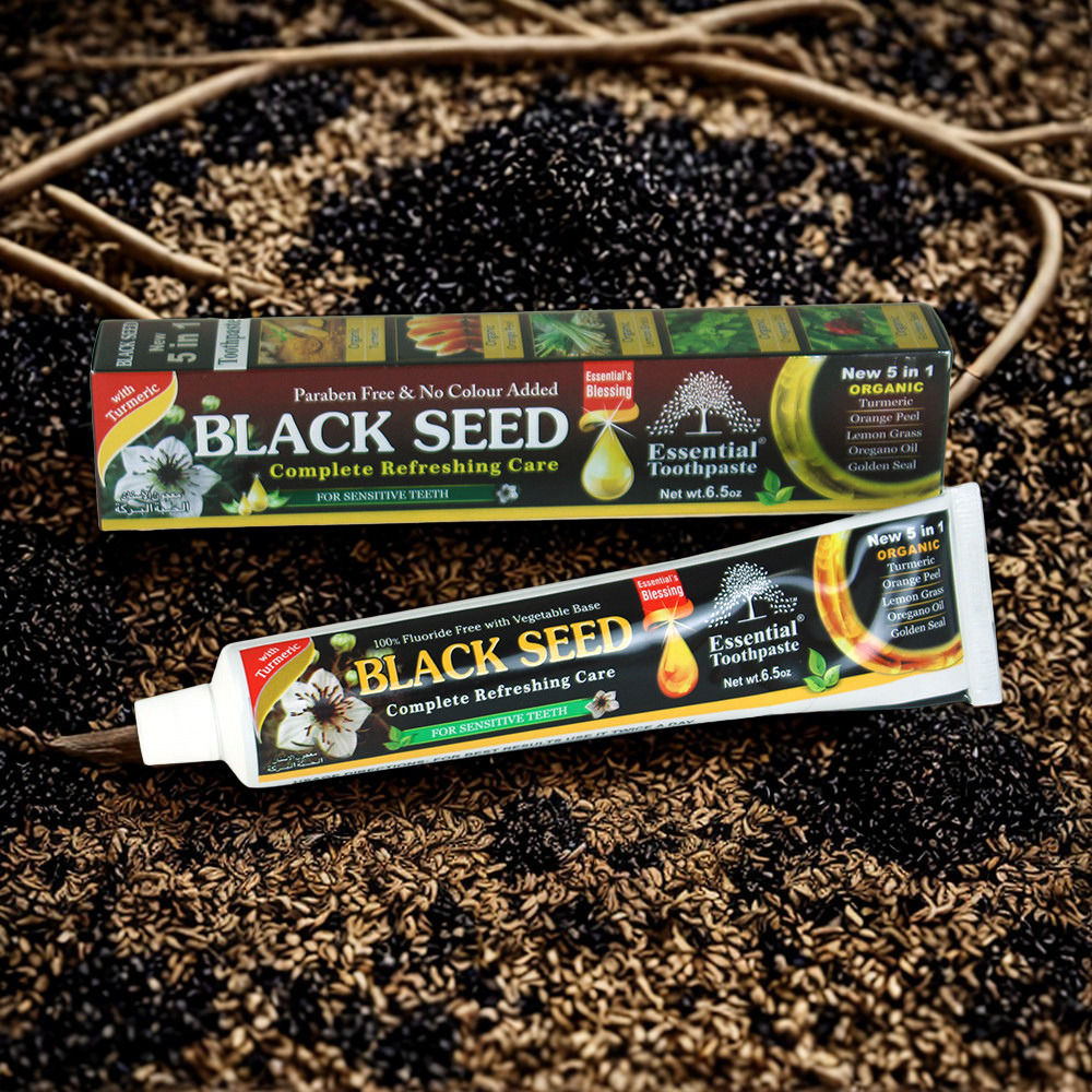 Black Seed Herbal Toothpaste – Essential Palace Formula