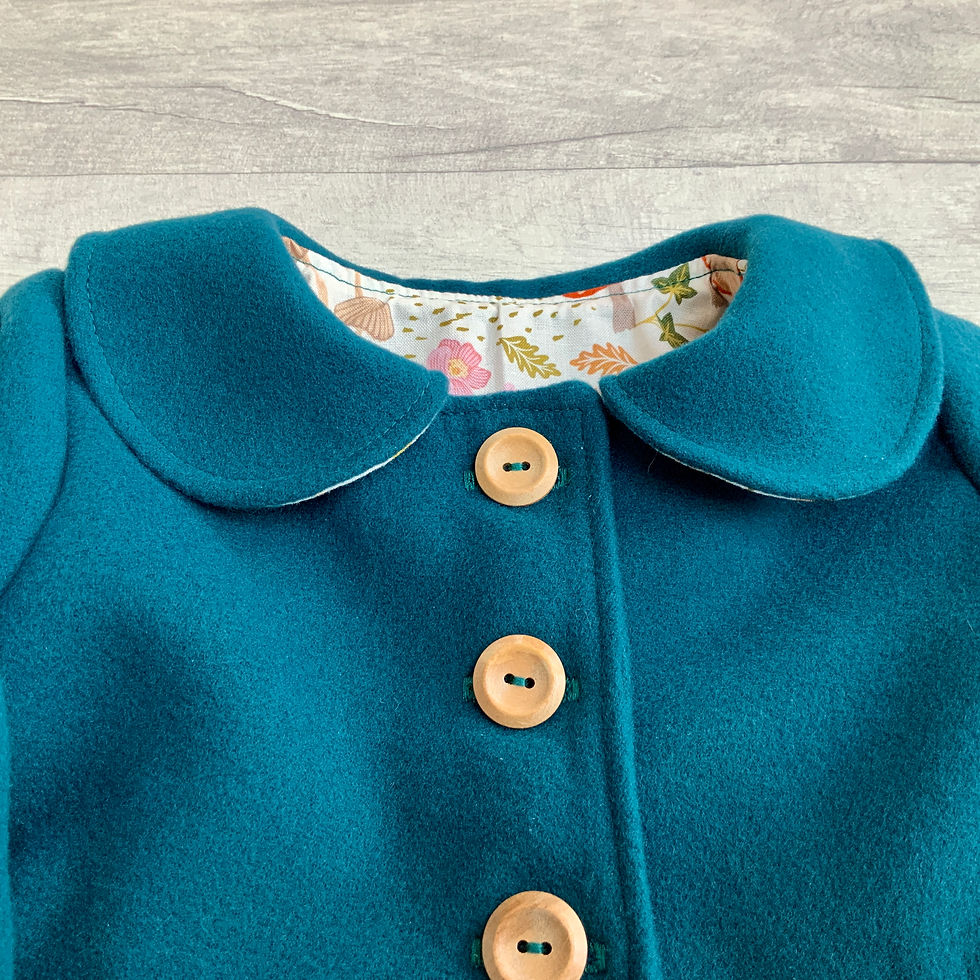 Thumbnail: Girls Teal Blue Green Winter Coat | Fully Lined | 12months-10 years