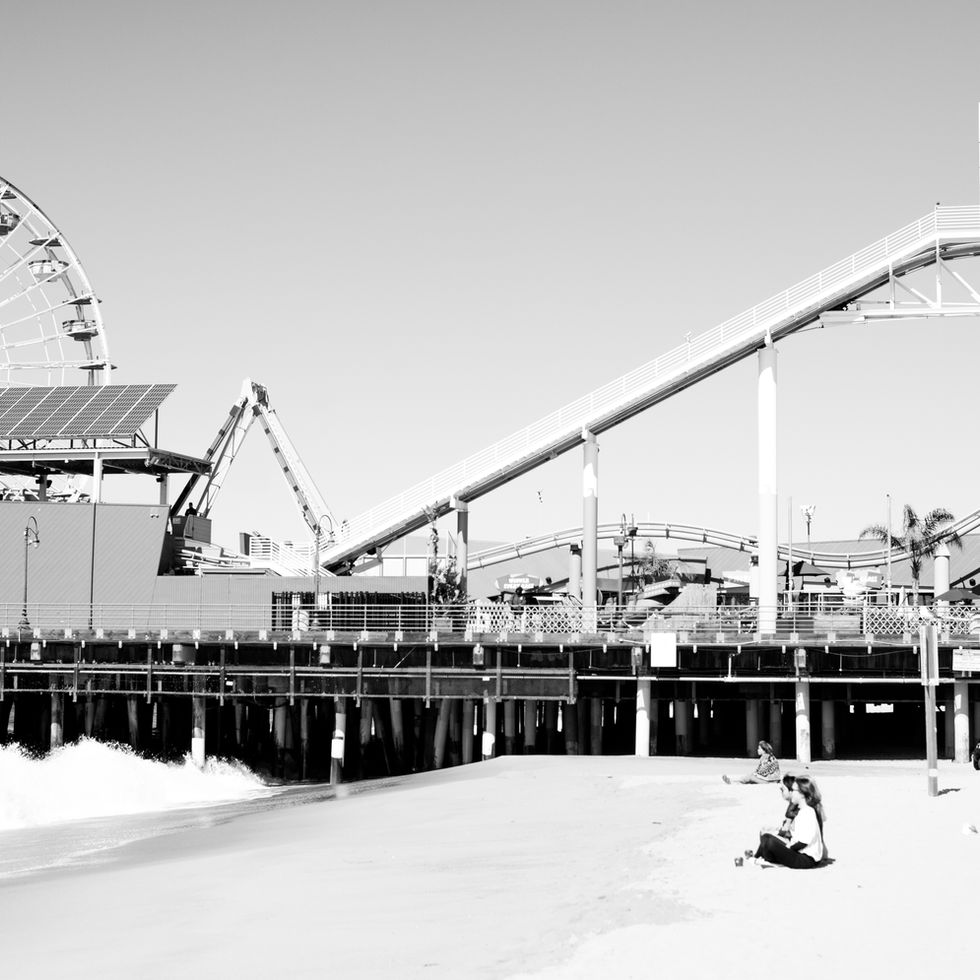 “Pier Curve”, LA, 2017