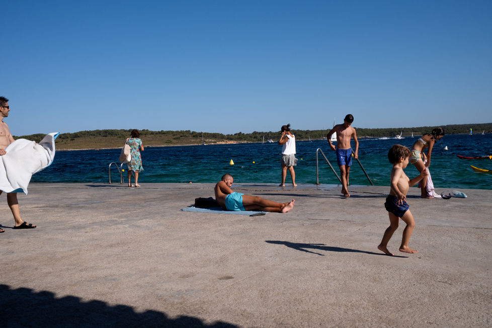 "Scenes from the Shore I", Majorca, 2023