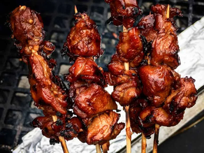 FOOD FRIDAY 🍗 - Geitensaté van de BBQ
