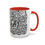 Thumbnail: "Best Day Ever"- Inspiring Accent Coffee Mug (11, 15oz)- The Amazing Maze Design
