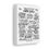 Thumbnail: "New Eyes" (B&W) Canvas Art Print- Sermon Sketchnotes 