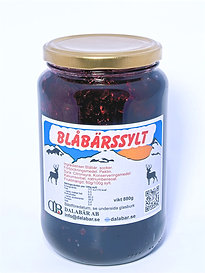 Blåbärssylt 60 % 880 g