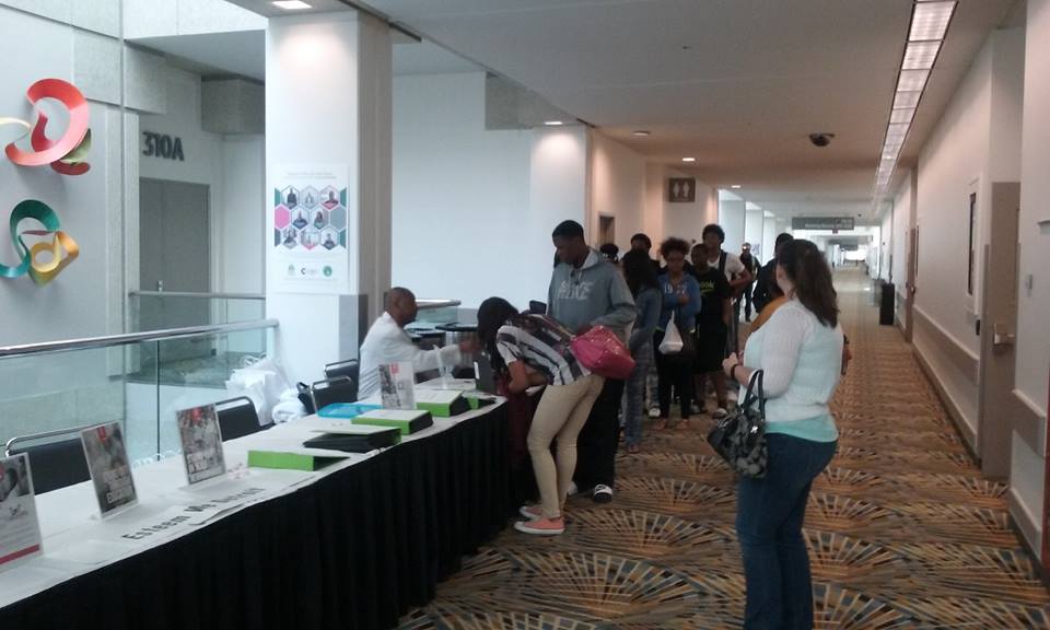 Students signing in for YDE 2016
