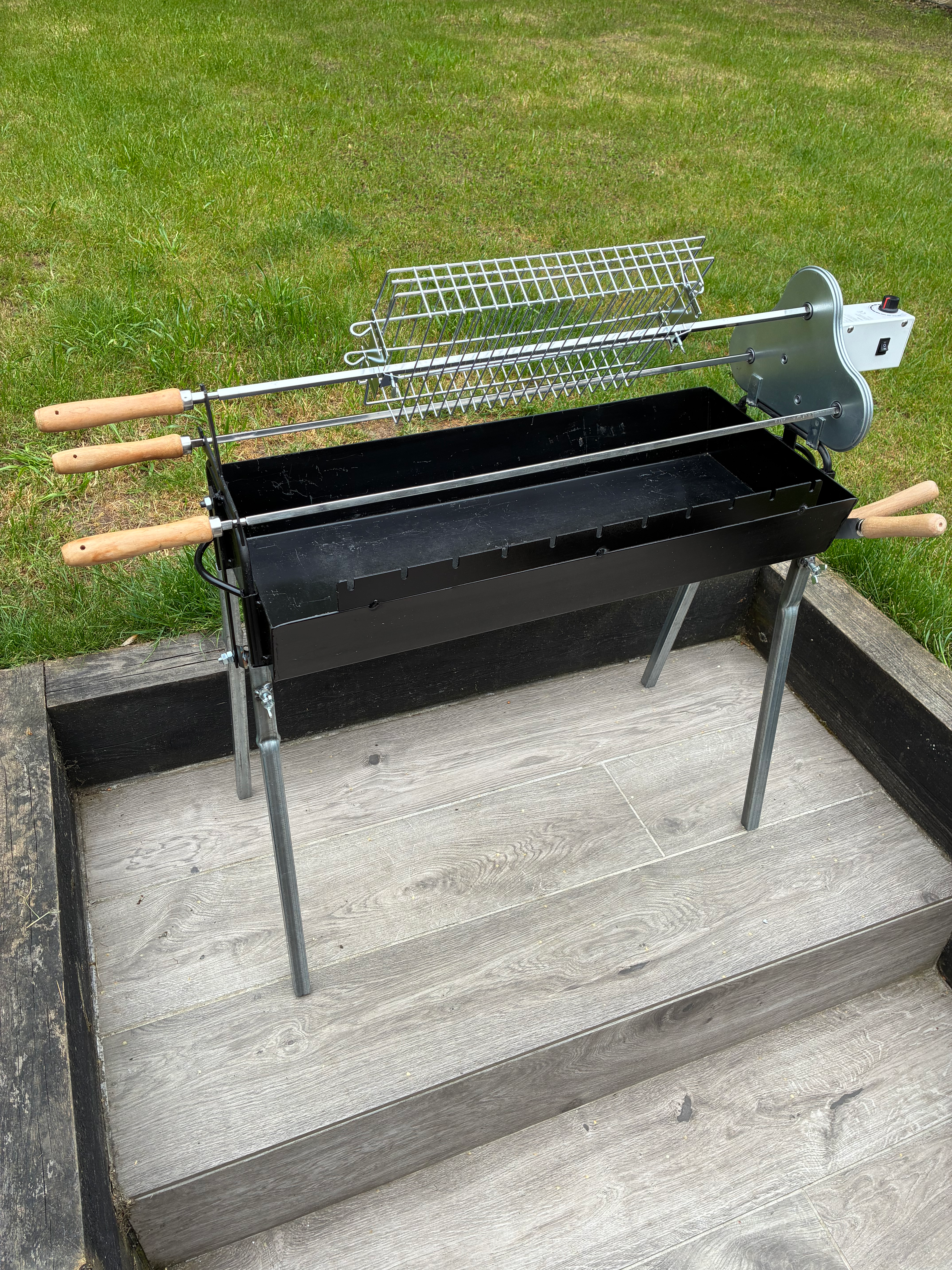 Rotisserie Basket Grill
