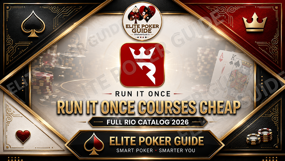 Run It Once Courses Cheap 2026 — A Practical Guide to Choosing the Right RIO Training