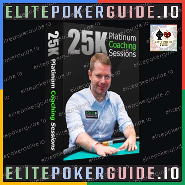 POKERCOACHING 25K PLATINUM PASS COACHING SESSION