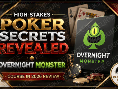 Overnight Monster High-Stakes Poker Secrets Revealed Review — A Complete GTO System for 2026