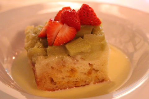 renversé rhubarbe et citron