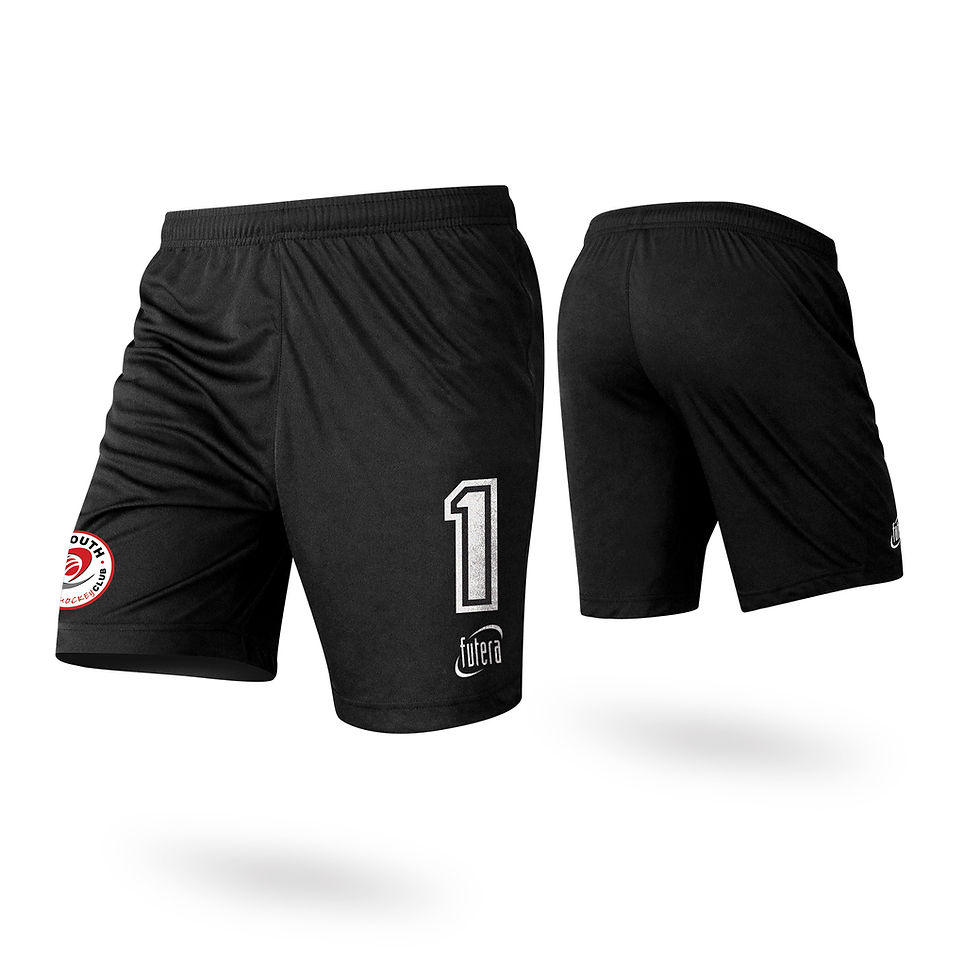 Thumbnail: hockey kit custom bespoke design shorts Plymouth Devon south west hockey kit builder heat press embroider