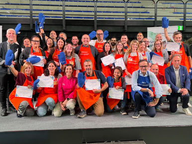 La Banca BCC “ai fornelli” in un Team Cooking da 150 persone