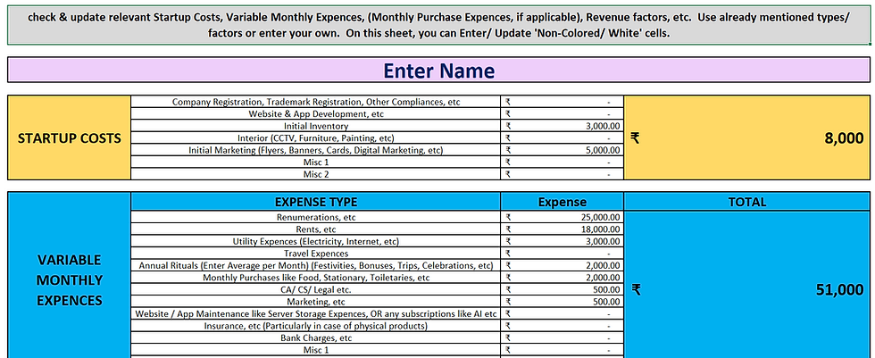 Thumbnail: Financial Clarity Engine (Excel)