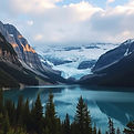 picture of the beautiful glacier national park with a lake and mountains.jpg