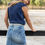 Thumbnail: WOMENS VICKI DENIM SKIRT