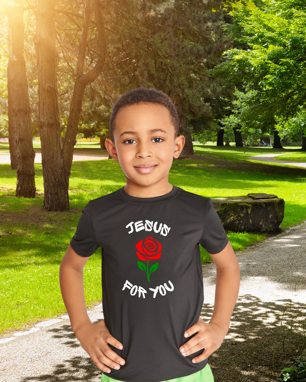 Youth Jesus Rose For You Shirt