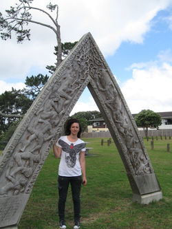 Tim's Sculpture depicting Meola Reef