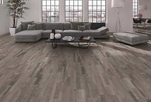 Pose de parquet d'une pièce principal