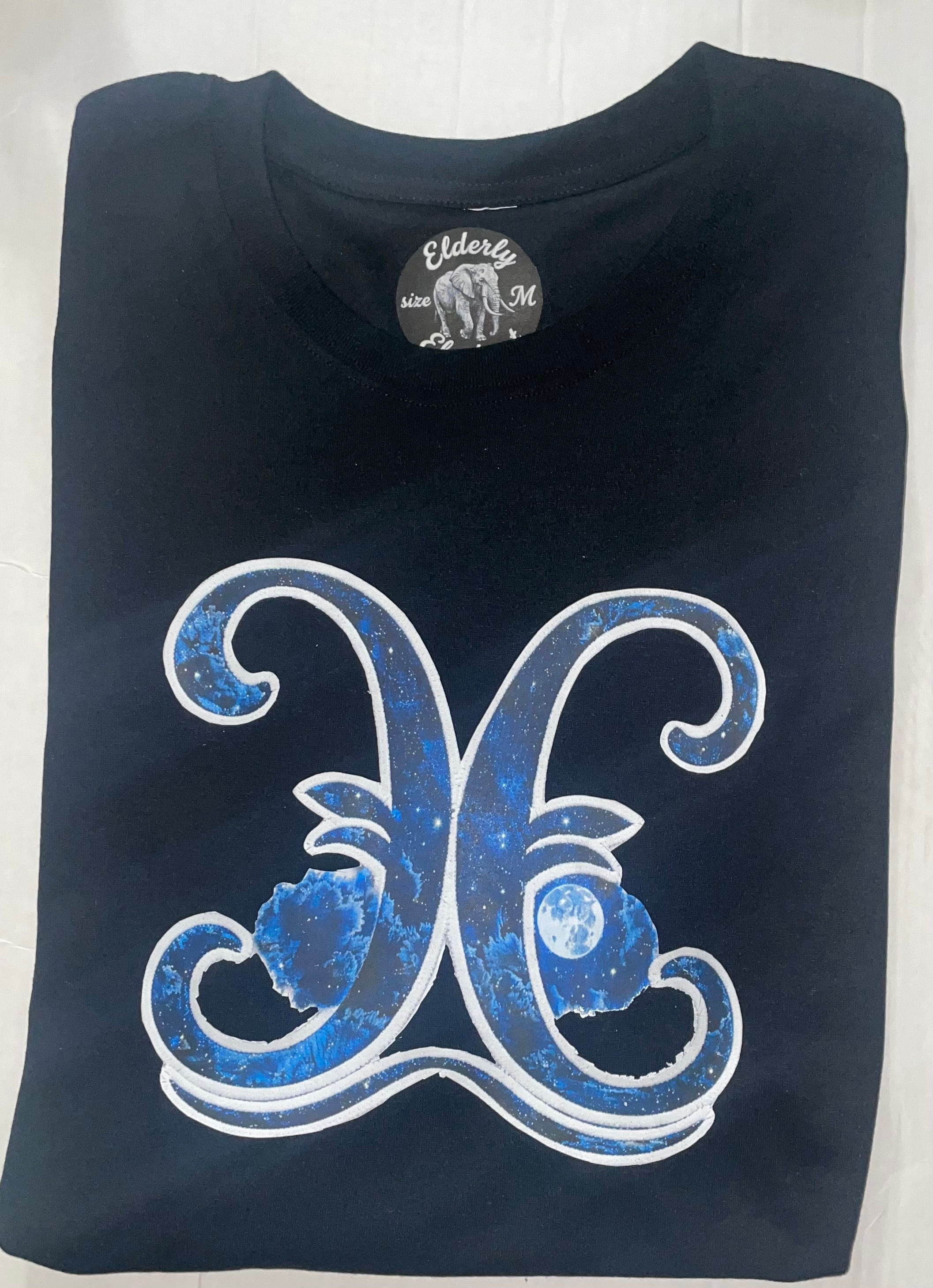 ELDERLY ELEPHANT DOUBLE E NIGHT SKY 