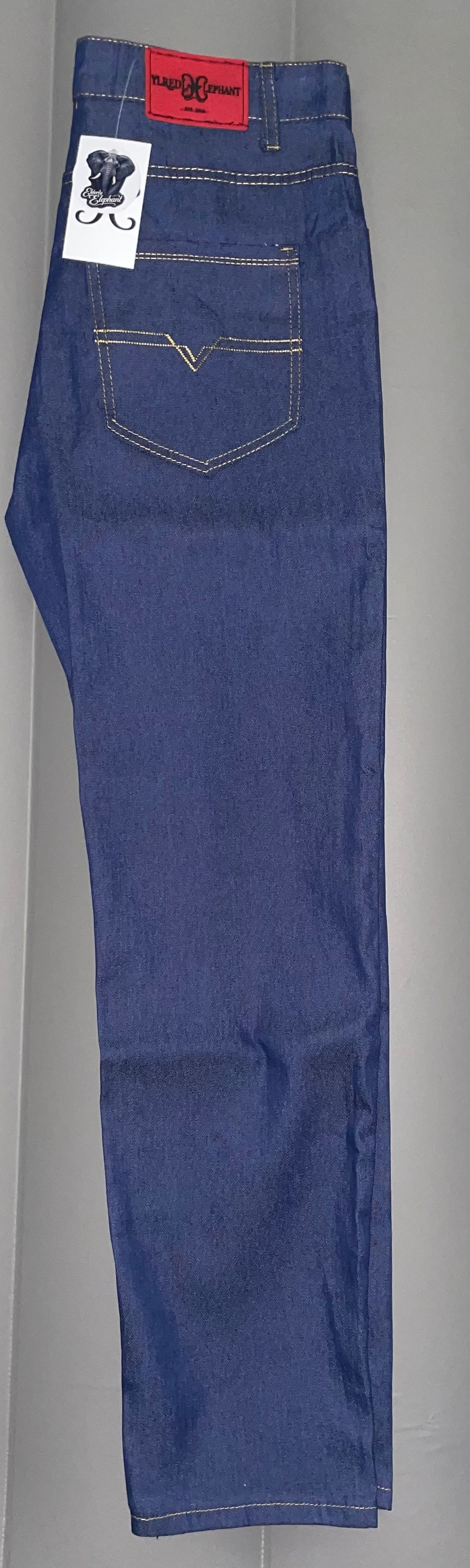 Thumbnail: ELDERLY ELEPHANT DOT 12 JEANS (BLUE)