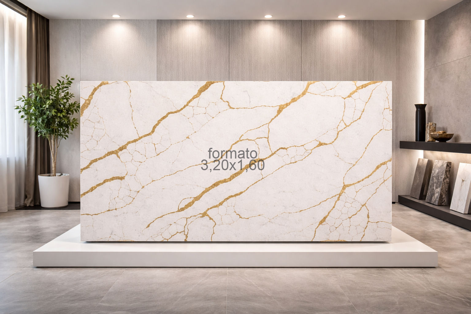 CUARZO CALACATTA ORO