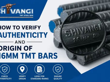 How to Verify Authenticity and Origin of 16mm TMT Bars