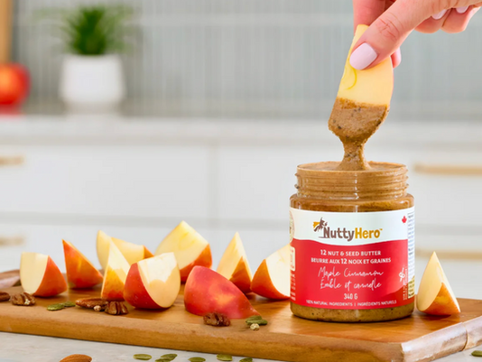 Born in Burlington, Powered by 12 Nuts and Seeds