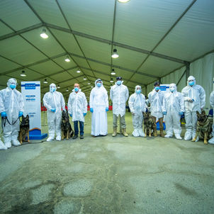 UAE’s Federal Customs Authority, HCT use canines in world-first COVID-19 detection study
