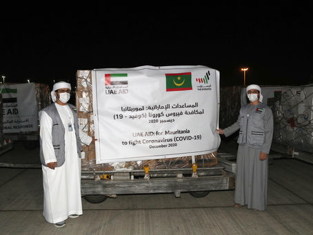 UAE sends urgent medical aid to Mauritania in fight against COVID-19