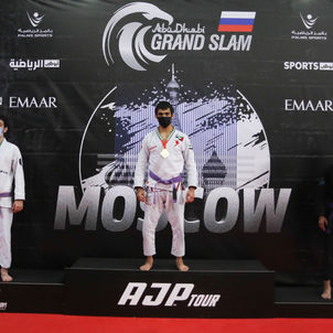 Emirati champion Omar Al Fadhli wins Abu Dhabi Grand Slam Moscow gold medal