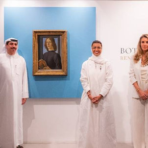 Minister of Culture attends Sotheby’s unveiling of rare masterpieces by Botticelli, Rembrandt