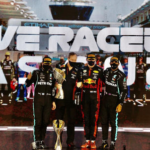 Dutch driver Verstappen finishes Formula 1 Etihad Airways Abu Dhabi Grand Prix 2020 season in style