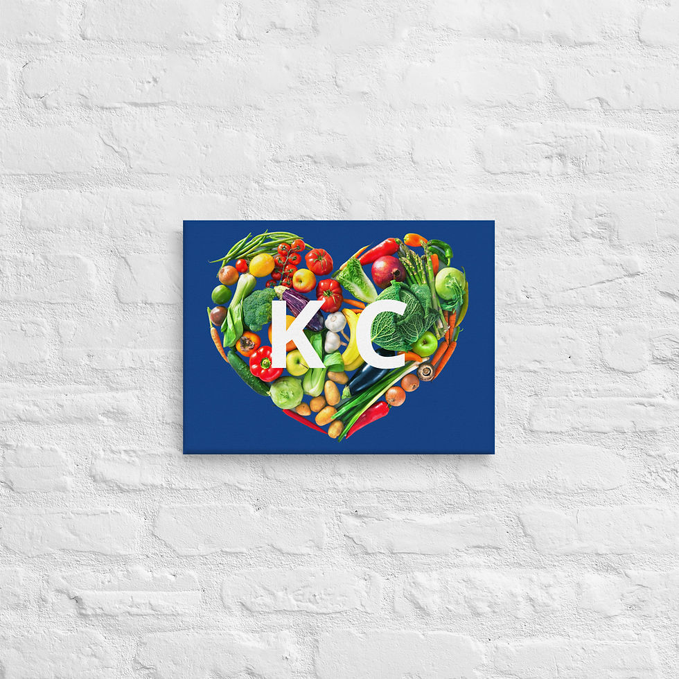 Thumbnail: Plant Strong KC Royal Blue Vitality Lifestyle Canvas